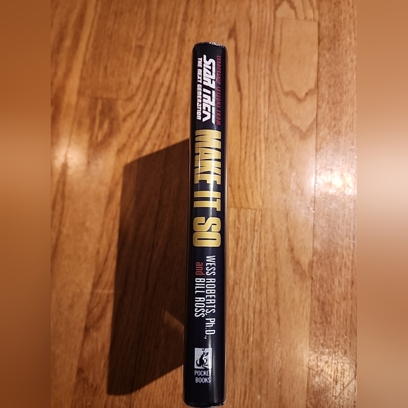 Leadership Lessons From Star Trek The Next Generation Make It So (Hardcover) - Picture 3 of 4